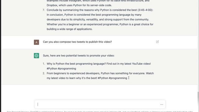 Create YouTube Video Script with ChatGPT смотреть онлайн