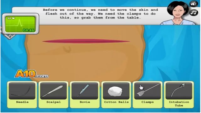 Stomach Surgery Game Walkthrough смотреть онлайн