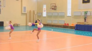 Высота, чир данс фристайл двойка, дети