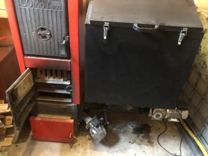 Переделка котла КЧМ в автоматический