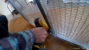 Брудер.Сетка для бройлеров,завершение