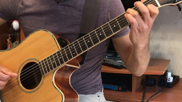ПОТРЯСАЮЩЕ КРАСИВАЯ МЕЛОДИЯ НА АКУСТИЧЕСКОЙ ГИТАРЕ // Very beautiful melody on acoustic guitar смотреть онлайн