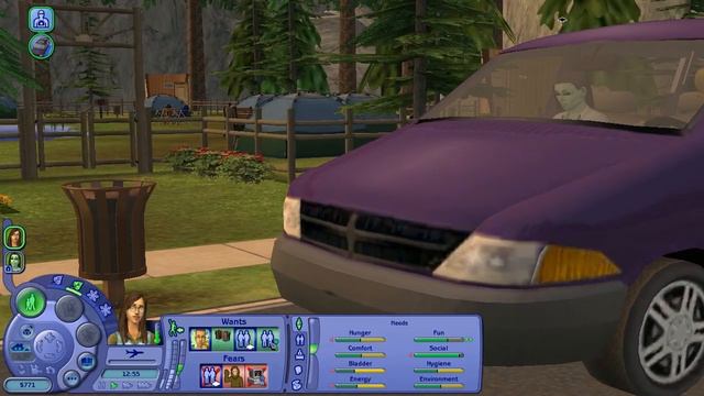 Let's Interactively Play The Sims 2 Part 65 (Taking a break in the forest. Part 1 of 4) смотреть онлайн