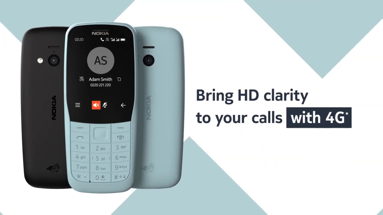 Компания HMD Global представила мобильный телефон Nokia 220 4G смотреть онлайн