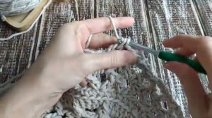 КОВЕР из ШНУРА. по этому принципу можно связать любого диаметра_[360p].mp4