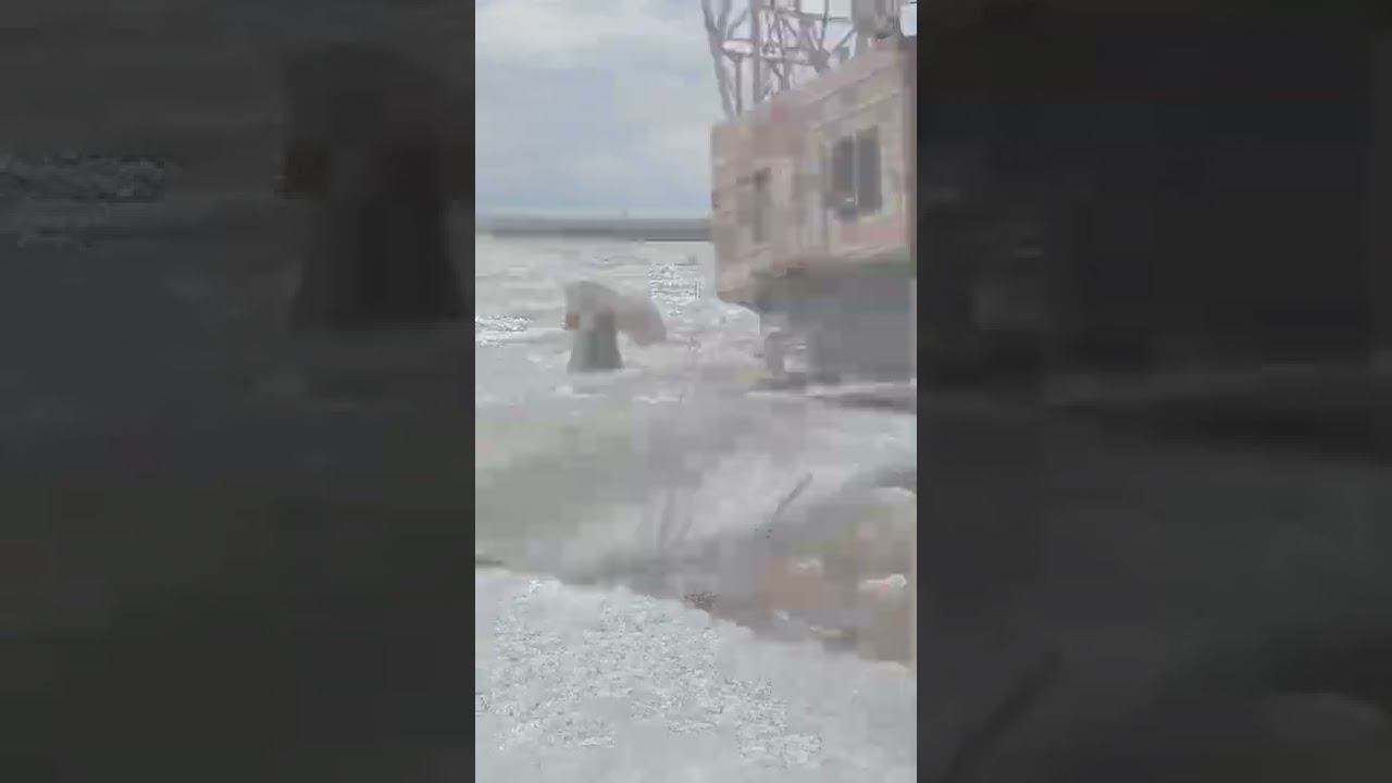 #ледоход #россия #якутия #арктика #сахасирэ #устьяна #тумат