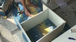 Как собрать шкаф под вытяжку