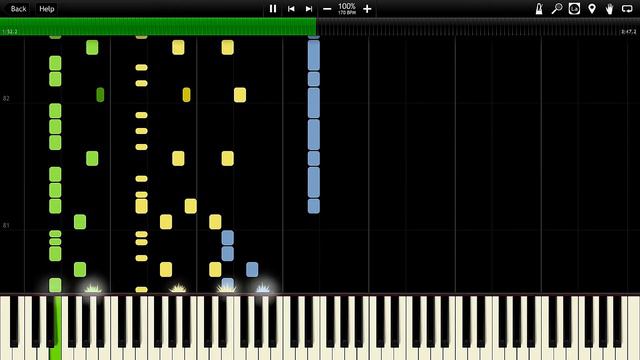 Rammstein - Asche Zu Asche Synthesia Piano MIDI смотреть онлайн