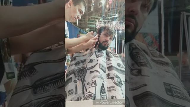 Мужская стрижка классическая укладка в бороды. Men's haircut classic. Nevskie Berega Oybek Bekchano смотреть онлайн