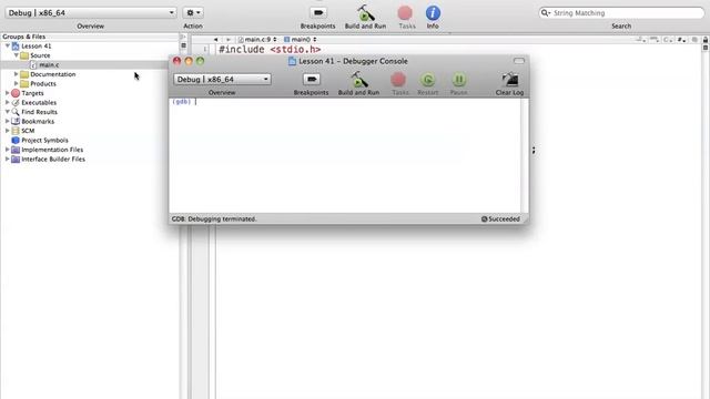 C Programming on the Mac L41 - Command-Line Arguments смотреть онлайн