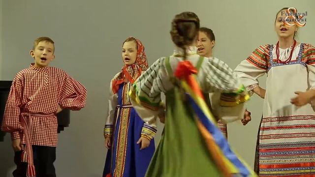 Детский Фольклорный ансамбль "Горошинки" ДШИ N15 им. Л. Л. Христиансена, г. Саратов. смотреть онлайн