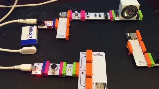 Sound activated Wireless MP3 Player with littleBits смотреть онлайн