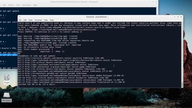 Basic Java 01 Install java in Ubuntu смотреть онлайн