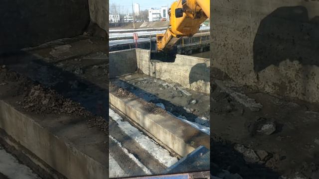 экскаватор Татра УДС,чистим приёмник 89035202781