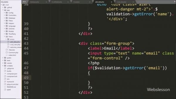 Codeigniter 4 CRUD Tutorial - Insert or Add Data into Mysql Database