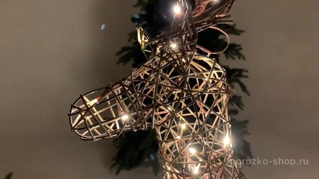 Фигура ОЛЕНЬ-СОЗВЕЗДИЕ, коричневый, 48 тёплых белых LED, 69 см, уличный 491902, 491903, 491917 смотреть онлайн