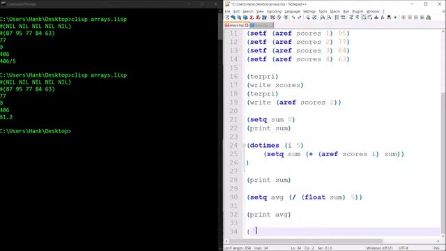 LISP Programming Tutorial: Introduction to Arrays смотреть онлайн