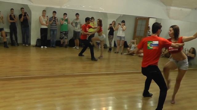 Moscow Zouk Congress 2013 - Rui & Rubia - Zouk Combinations