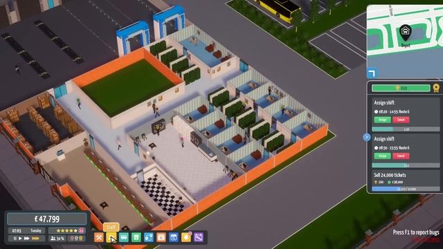 Making 100k A Day in City Bus Manager #12 смотреть онлайн