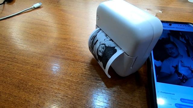 Тест обзор мини термо принтера с AliExpress. Печать фотографий смотреть онлайн