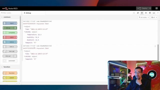 [Cours 4.2 Bioautomatique] Capteur DIY No-code (Setup de Tasmota et Node-RED) смотреть онлайн