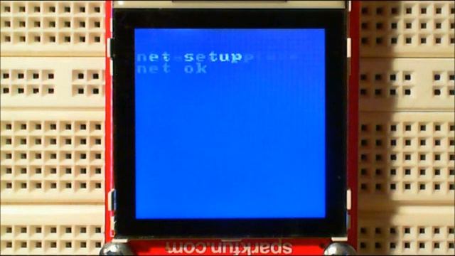 Weather Nokia LCD Display on mbed смотреть онлайн