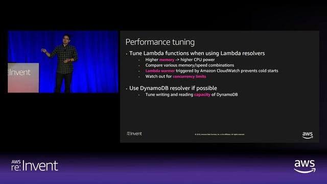 AWS re:Invent 2018: GraphQL & Real-Time Subscriptions in Customer Service Apps (MOB323) смотреть онлайн