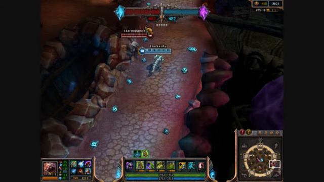 League of Legends - Dominion Fog of War Glitch смотреть онлайн
