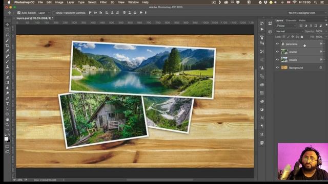 How to use layers in Adobe Photoshop for beginners Urdu | Hindi смотреть онлайн