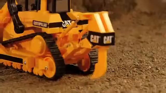 Машинки тяжелой техники CAT, Toy State смотреть онлайн