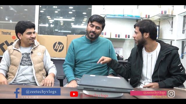 Collaboration Video With | @RJA500 @zeetechyvlogs  Ft. @Laptopwalalhr | Core I9 8th Gen Laptop