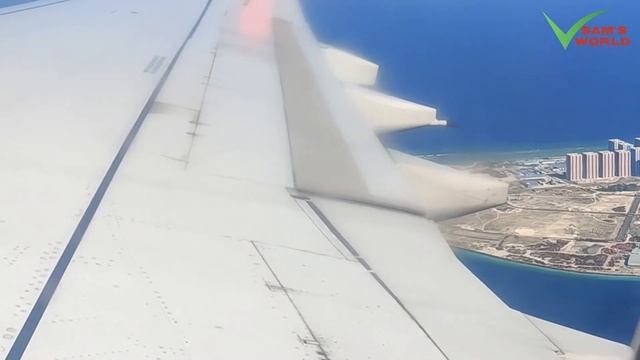Amazing Maldives ?? Aerial View | ✈️ Flight taking off from Velana International Airport, Male смотреть онлайн