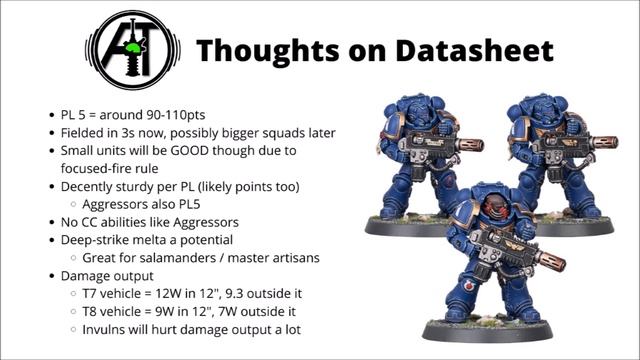 Eradicators Datasheet Review - Primaris Eradicators from Indomitus Have 24" Melta Rifles in Preview смотреть онлайн