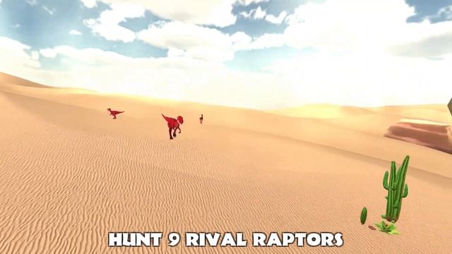 Hungry Raptor Desert Dinosaur Hunt Android #05 смотреть онлайн
