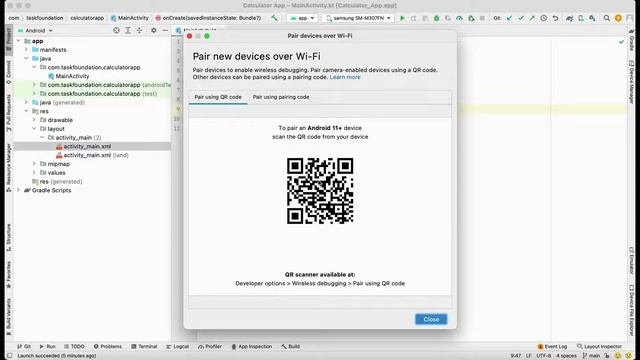 Pair Devices Using Wi Fi Android Studio смотреть онлайн