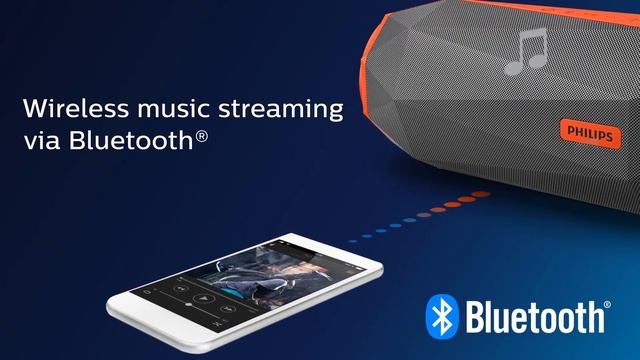 Philips Shoqbox wireless portable speaker SB500: Extreme Loudness | Philips Sound смотреть онлайн