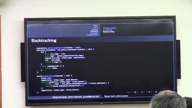 Michał Dominiak: Simple hand written parsers смотреть онлайн
