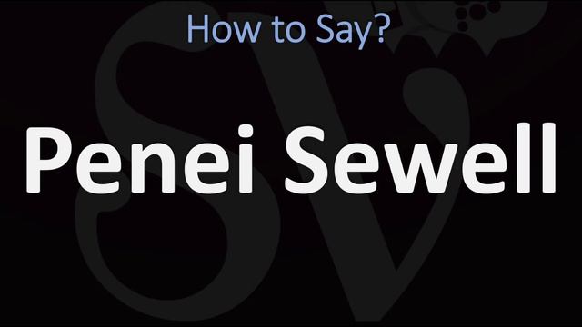 How to Pronounce Penei Sewell? (CORRECTLY) смотреть онлайн