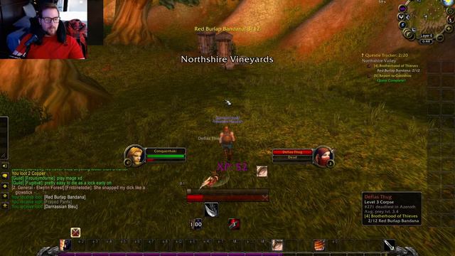 WoW HC: Trying Fresh Warrior !discord !youtube | LiveCount: 124