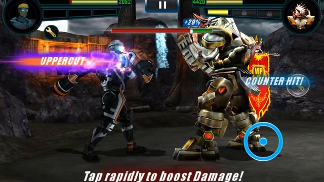 REAL STEEL WRB FINAL ATOM VS TRI GORE (CHAMPION) New Robots UPDATE (Живая сталь) смотреть онлайн