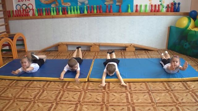 Игровой стретчинг Старшая группа город Тимашевск МБДОУ дс 8 Рыбакова Екатерина Владимировна смотреть онлайн