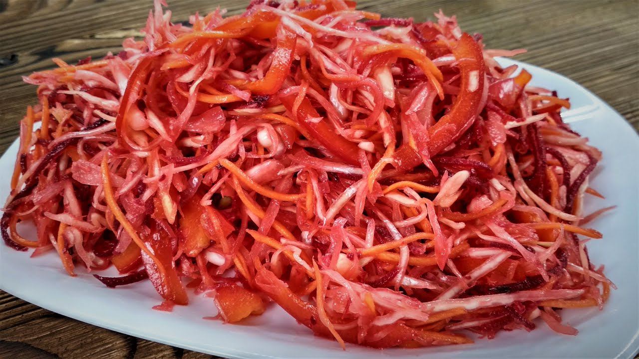 Салат ВИТАМИННЫЙ на каждый день, без майонеза. смотреть онлайн