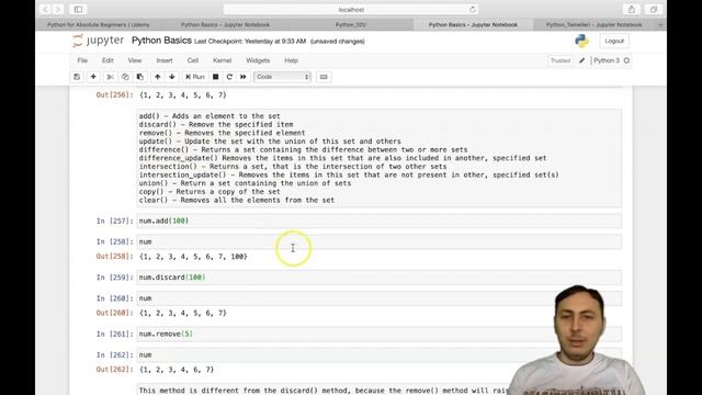 PYTHON Tutorial for BEGINNERS - Sets смотреть онлайн