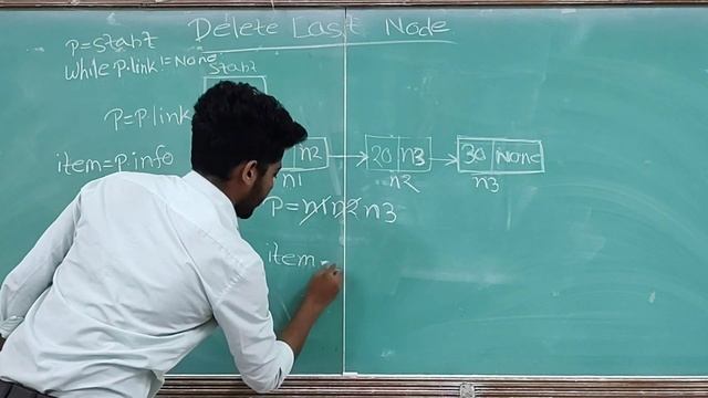 delete last node | singly linked list | data structure | linked list | deletion operation | lec-19 смотреть онлайн