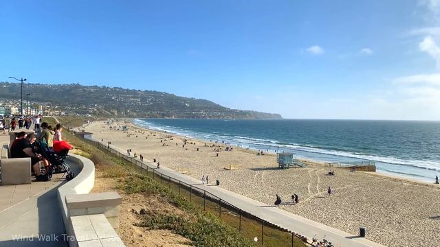 [4K] SCENIC WALK: Redondo Beach Esplanade In South Bay Los Angeles, California - Walking Tour ?