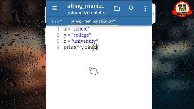 join function | Python смотреть онлайн