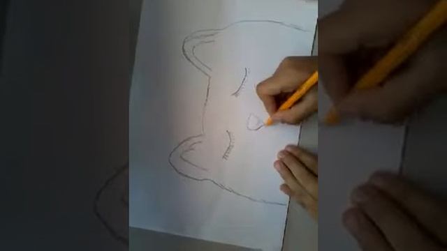 Рисуем кошечку,не умея рисовать смотреть онлайн