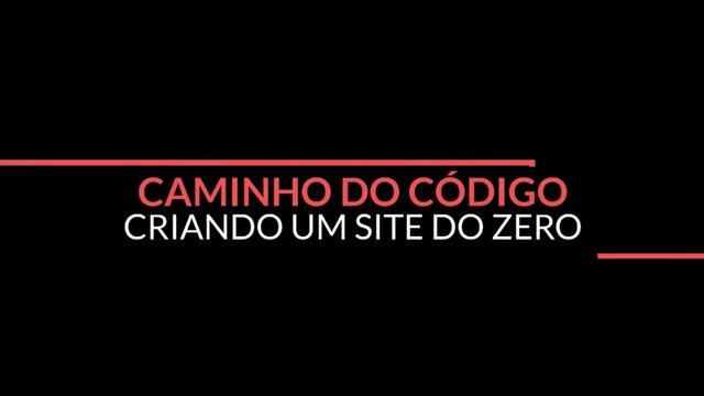 CRIANDO UM SITE DO ZERO com HTML , CSS EM MENOS DE 30 MINUTOS!! смотреть онлайн