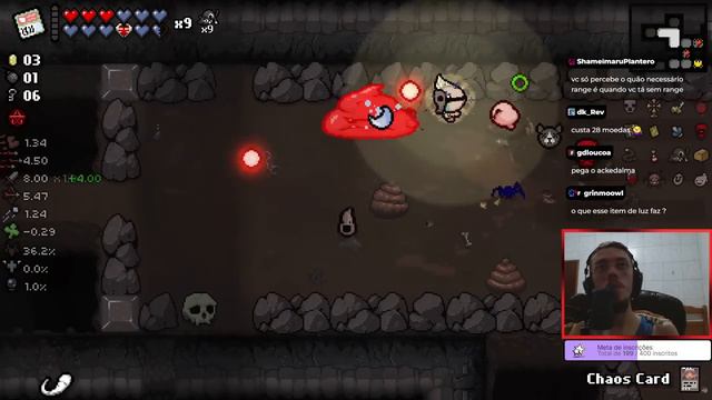 CARREGANDO A CHAOS CARD ATÉ O FIM - THE BINDING OF ISAAC REPENTANCE - #575 PTBR смотреть онлайн