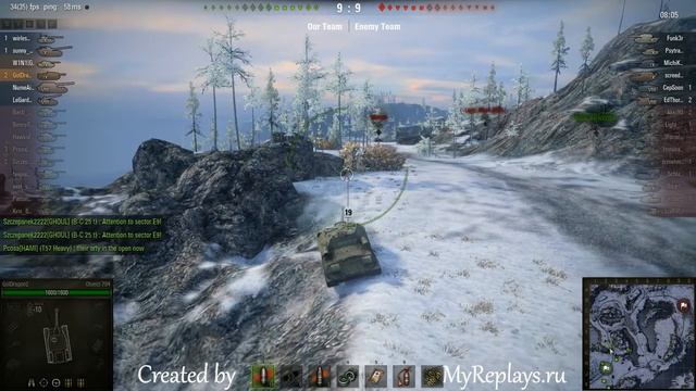 WOT: Arctic Region - Object 704 смотреть онлайн
